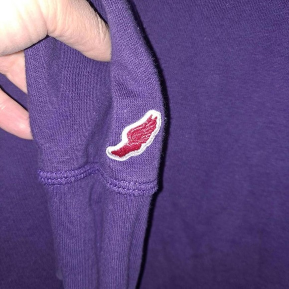 West Chester University Purple Hooded Sweatshirt Size Small - Picture 7 of 7